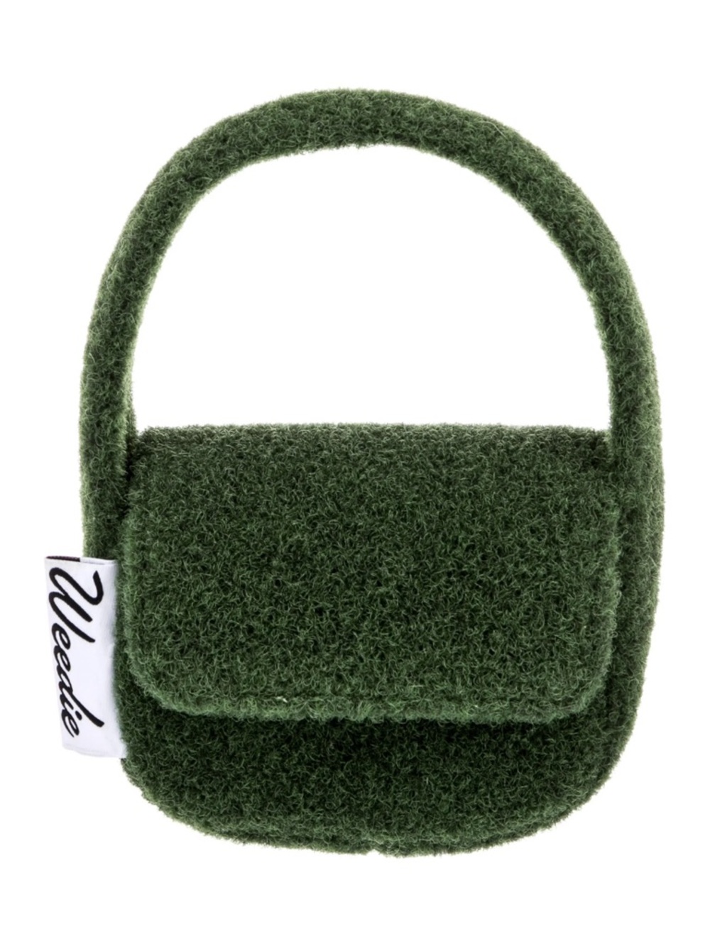 Edie Parker Grass Turf Purse Bag